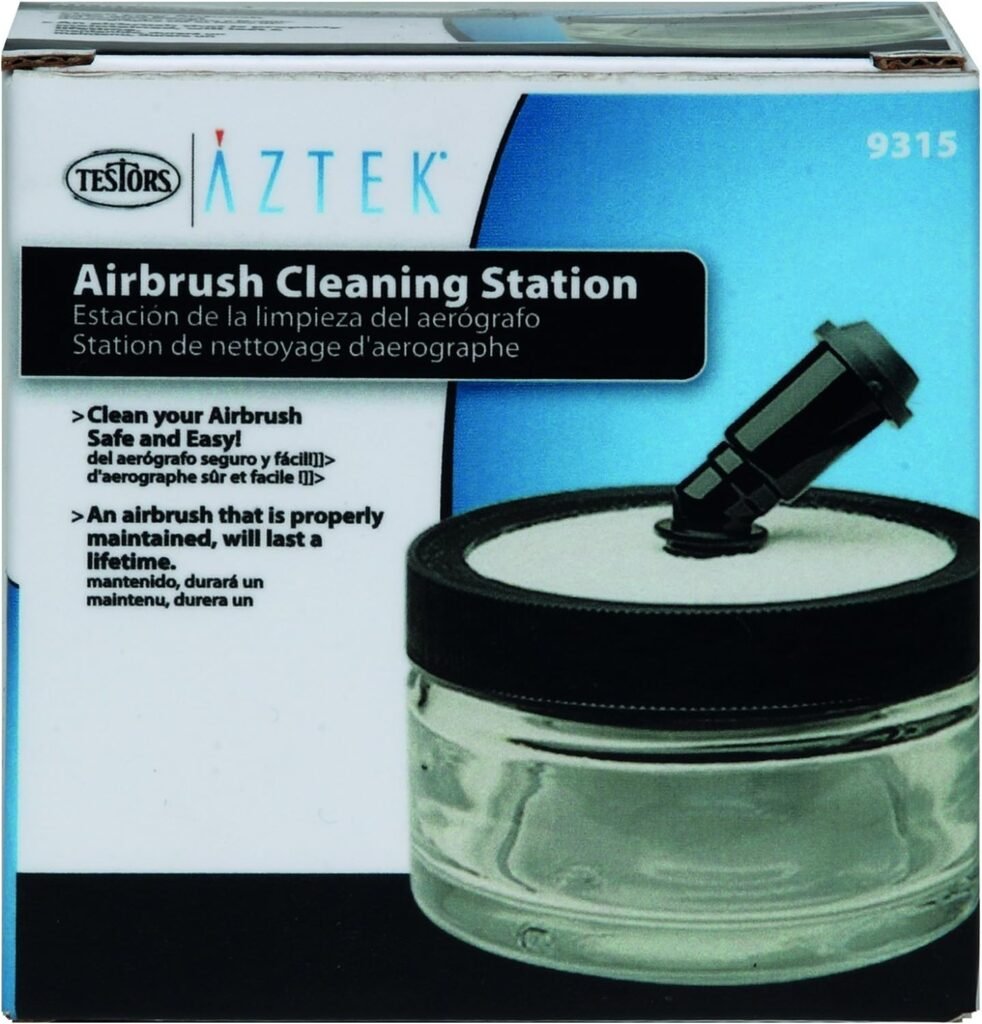 Aztek 9315 Cleaning Station Airbrush Set