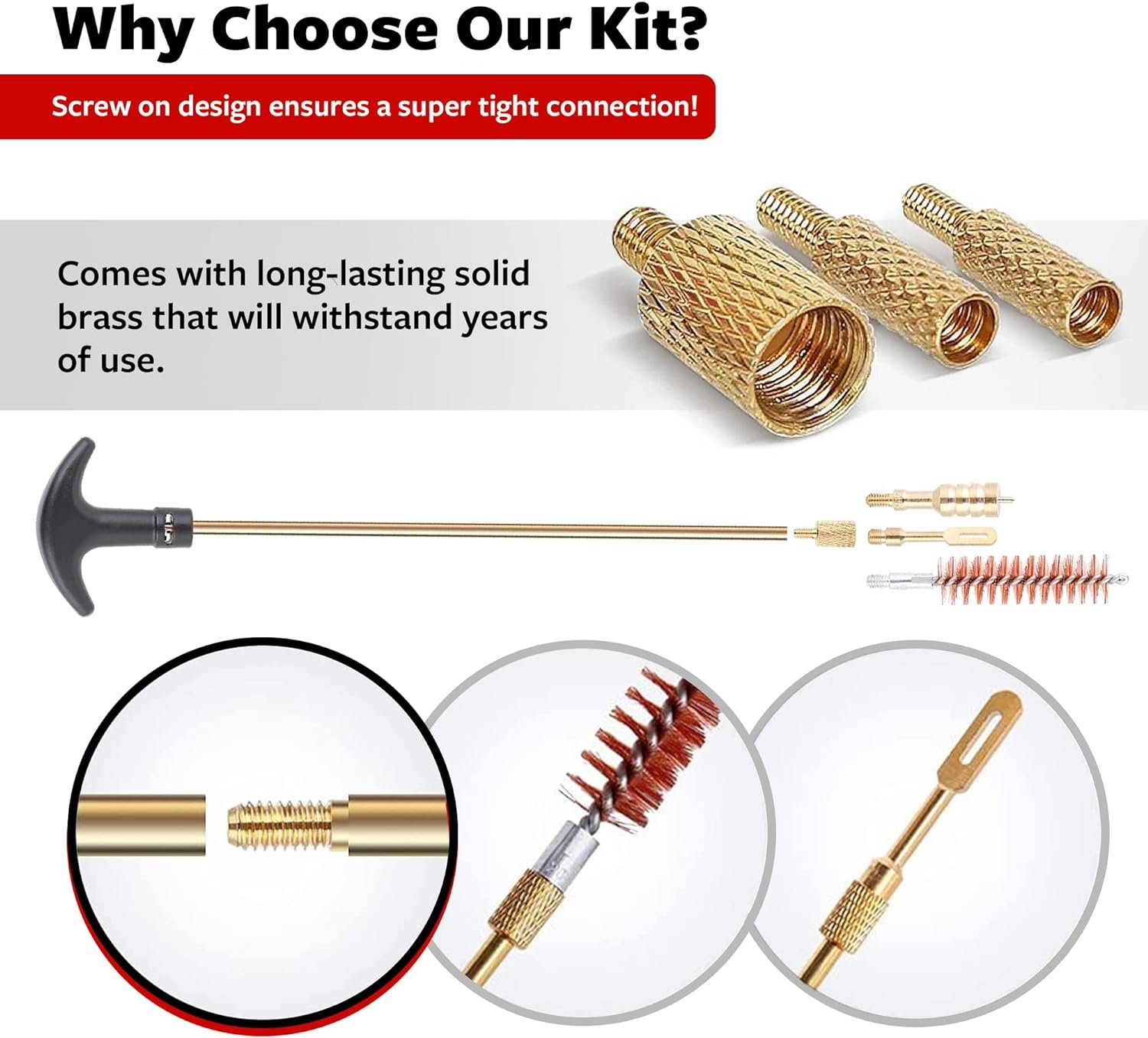 Gun Cleaning Kit with Bore Rope Cleaner Review